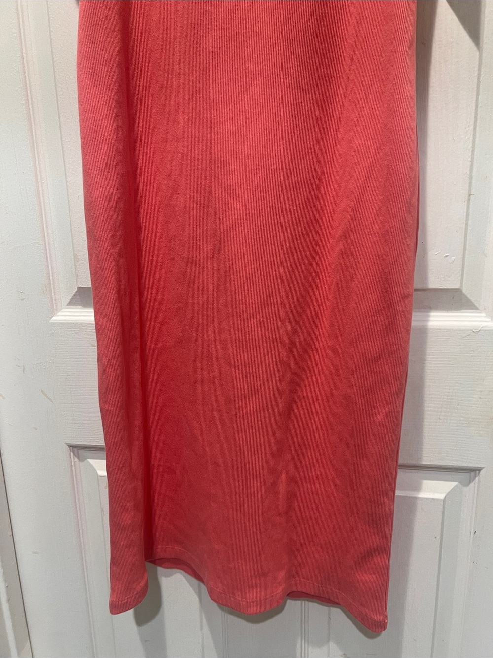 Nine West Coral Pink Cutout Midi Dress NWT - Picture 6 of 11